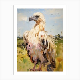Bird Painting Vulture 4 Art Print