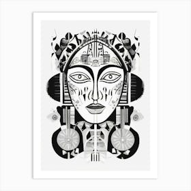 Egyptian Goddess 1 Art Print