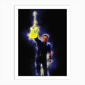Spirit Of Bruce Springsteen And The E Street Band In Wembley Stadium Art Print