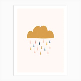 Raining Cloud Art Print
