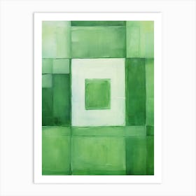 Celestial Green Art Print