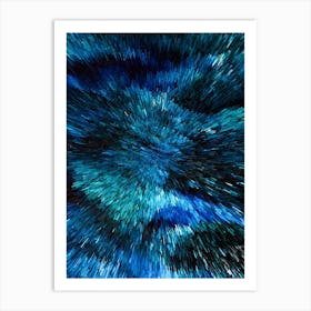 Acrylic Extruded Painting 125 Art Print