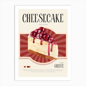 Cheesecake 1 Art Print