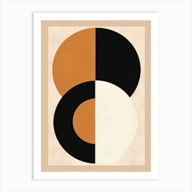 Beige Bauhaus Ebreichsdorf Elegance Art Print