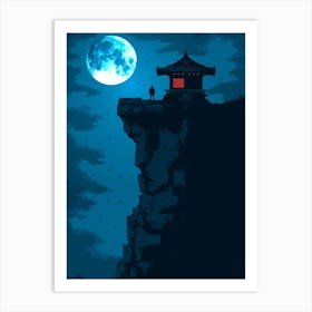 Asian Temple Art Print