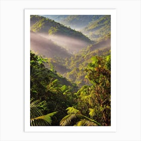 Bwindi Impenetrable National Park 2 Uganda Vintage Poster Art Print