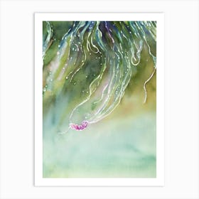 Siphonophore II Storybook Watercolour Art Print