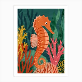 Seahorse Art Print