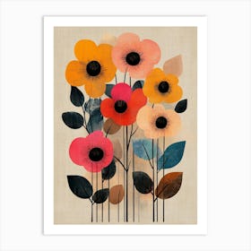 Poppies Canvas Print 58 Art Print