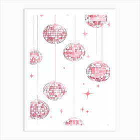 Disco Balls 1 Art Print