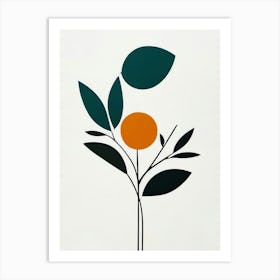 'Orange' Art Print