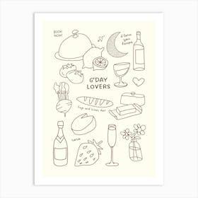 Gyay Lovers Art Print