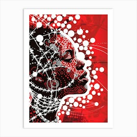 Portrait Of A Woman 337 Art Print