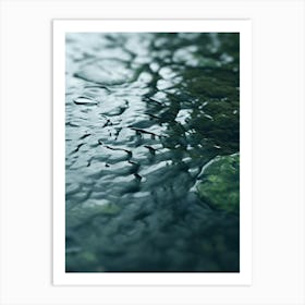 Water Droplet Art Print