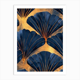 Ginkgo Leaves 34 Art Print