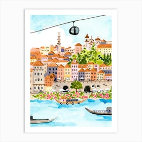 Porto Art Print