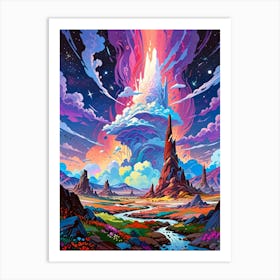 Dreamscape 27 Art Print