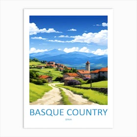 Spain Basque Country Travel 1 Art Print