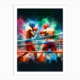 Boxing Ring Art Print