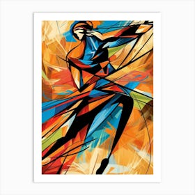 Abstract Dancer Art Print