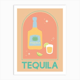 Tequila Cocktail Art Print