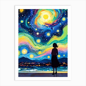 Starry Night 57 Art Print