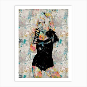 Lady Gaga Music 1 Art Print