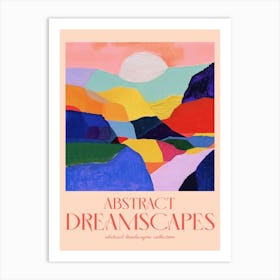 Abstract Dreamscapes Landscape Collection 21 Art Print