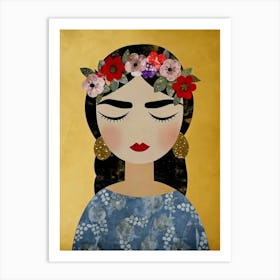 Frida Kahlo 7 Art Print