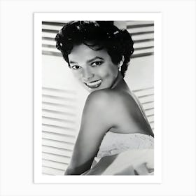 Actress Singer Dorothy Dandridge Art Print