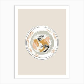 Plate Of Food Art Print