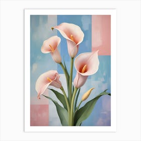 Pink Calla Lily Art Print