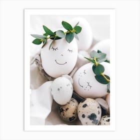 Easter Eggs 92 Art Print