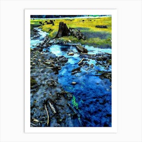 Toxic Wastland Art Print