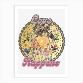 Love Happens Art Print