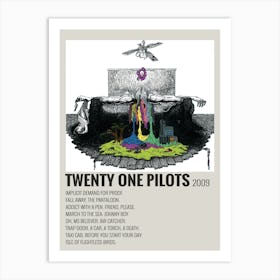 Twenty One Pilots 2009 Poster Art Print