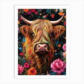 Highland Cow 5 Art Print
