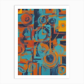 Abstract Painting 825 Art Print