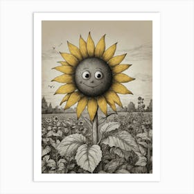 Sunflower 11 Art Print