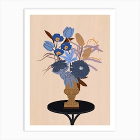 Flowers For Aquarius Art Print
