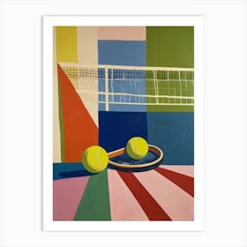 Tennis Court 11 Art Print