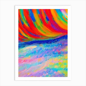 Lobed Comb Jelly Matisse Inspired Art Print