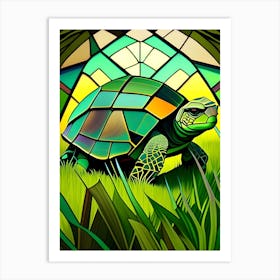 TexturedTurtle4 Art Print