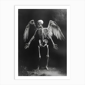 Angel With Wings Art Print