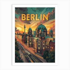 Berlin 2 Art Print