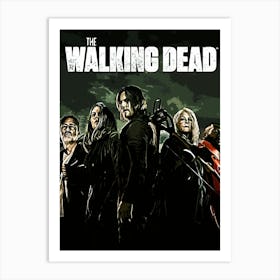 the Walking Dead movie 6 Art Print