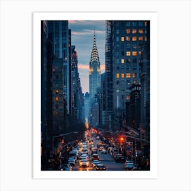 Chrysler Building Art Print