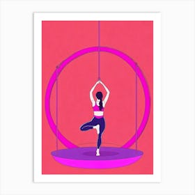 Acro Yoga Art Print