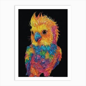 Rainbow Cockatoo 1 Art Print