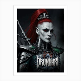 Drukhari inspiration 1 Art Print